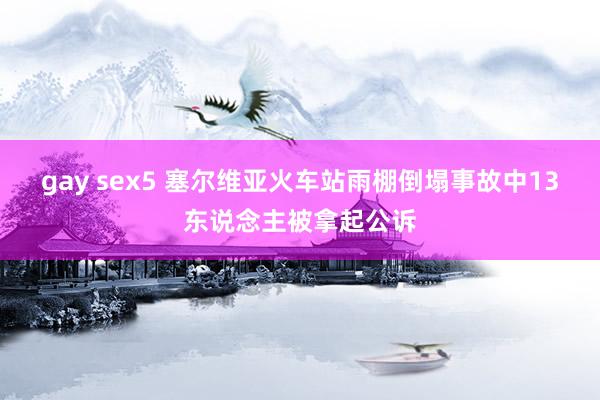 gay sex5 塞尔维亚火车站雨棚倒塌事故中13东说念主被拿起公诉